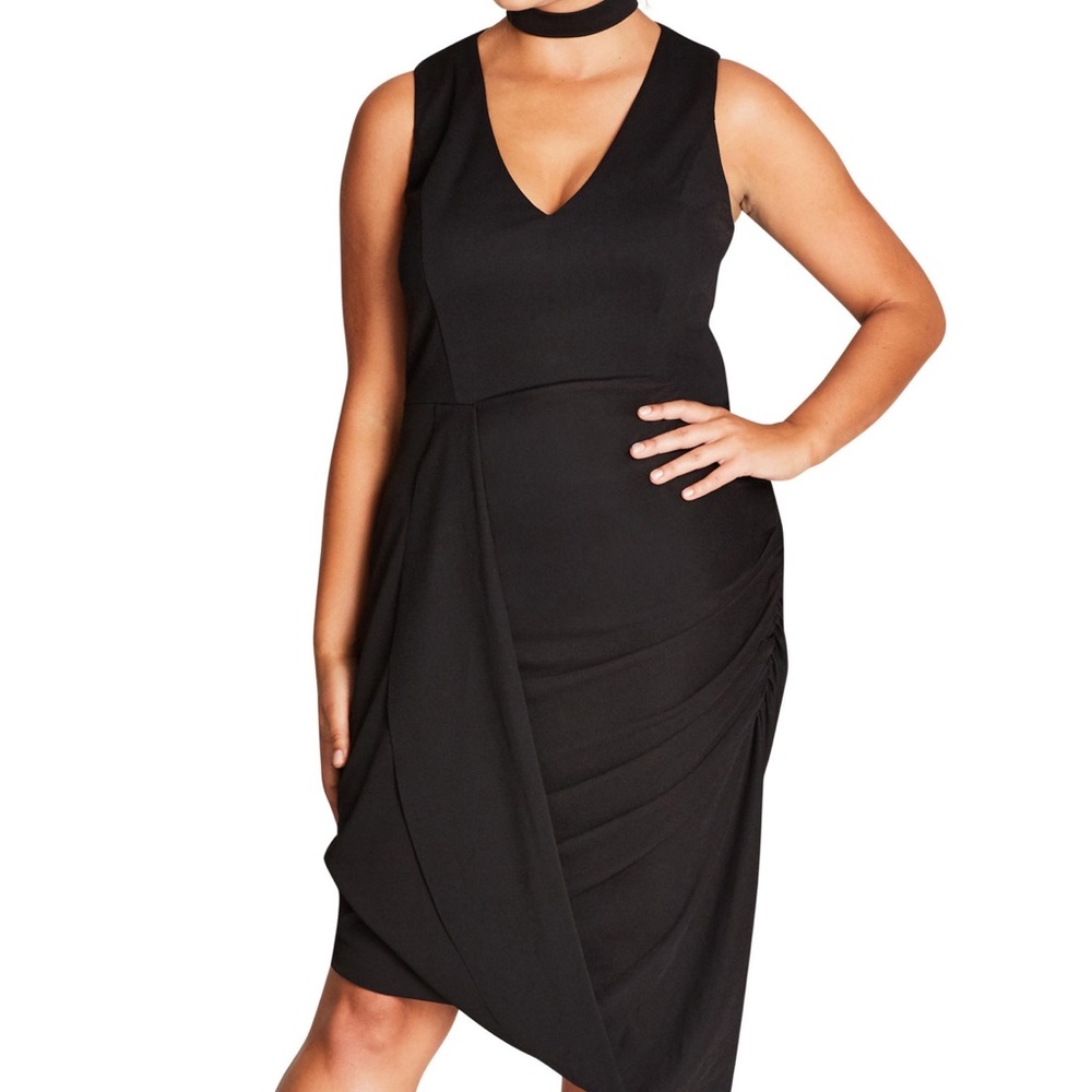 City Chic Choker Dress